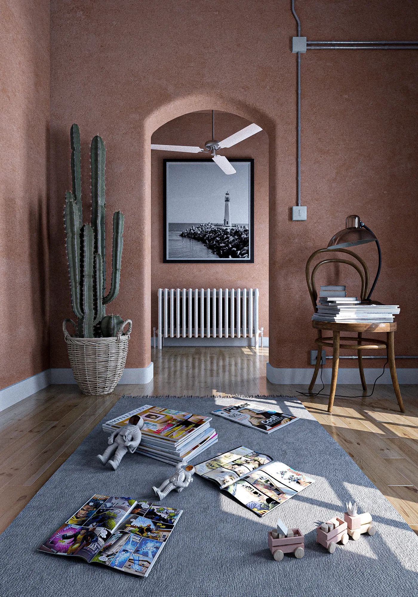 3d interior visualization